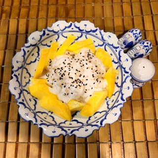 Sweet Mango Sticky Rice